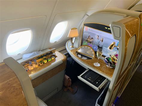 emirates first class a380.